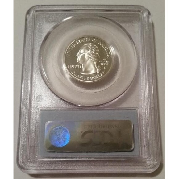 2006 S Silver Nebraska State Quarter Proof PR69 DCAM PCGS Blue Label - Picture 2 of 2